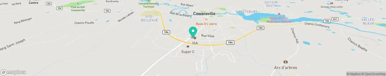 ev charging station on the map