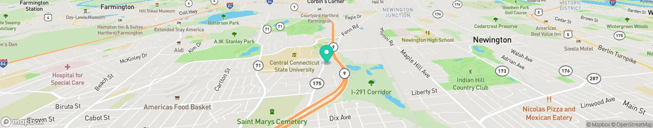 borne de recharge sur la carte