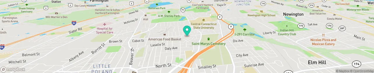 ev charging station on the map