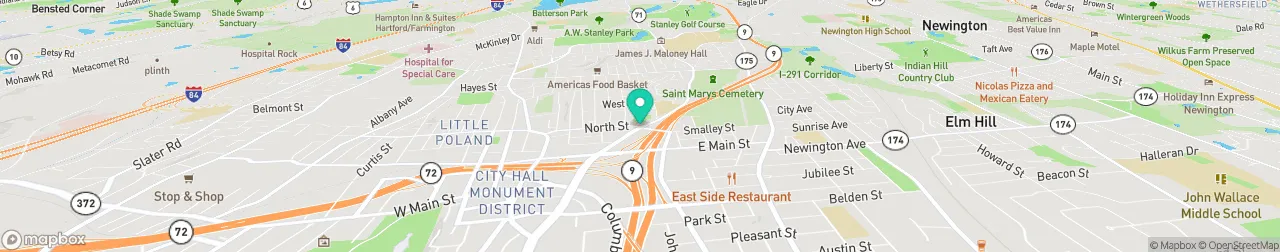 ev charging station on the map