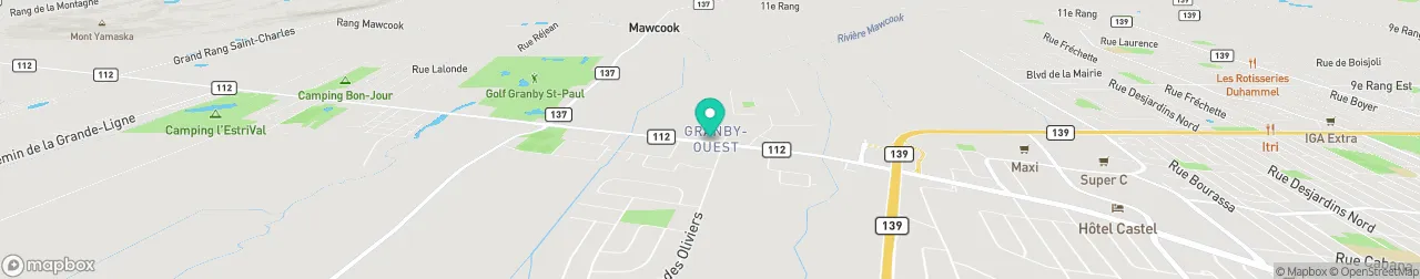 ev charging station on the map