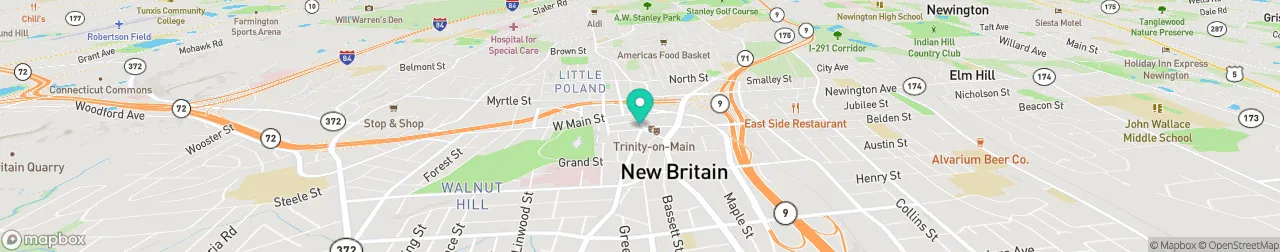 borne de recharge sur la carte