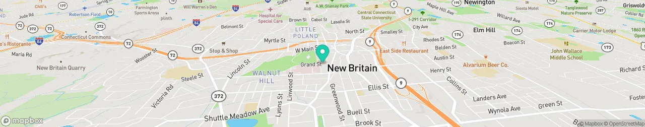 borne de recharge sur la carte