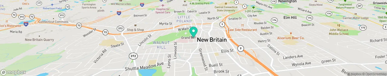 borne de recharge sur la carte