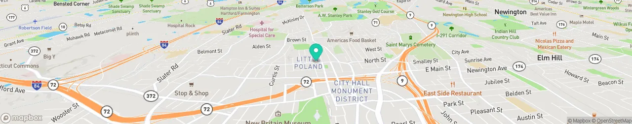 borne de recharge sur la carte