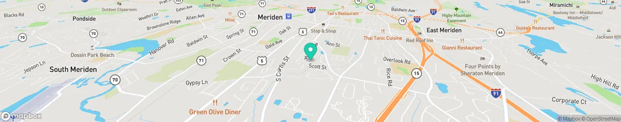 ev charging station on the map