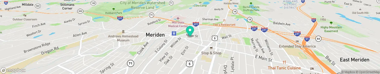 ev charging station on the map