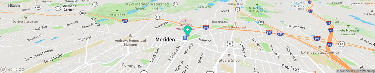 borne de recharge sur la carte