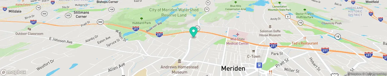 borne de recharge sur la carte