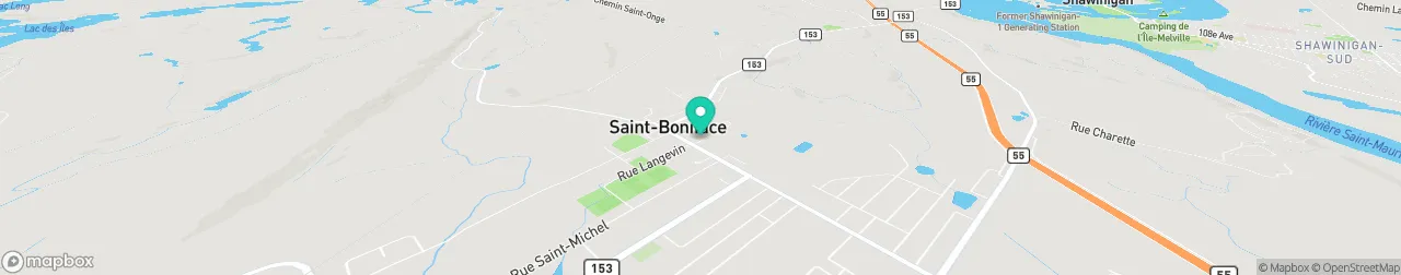 borne de recharge sur la carte