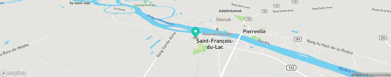 borne de recharge sur la carte