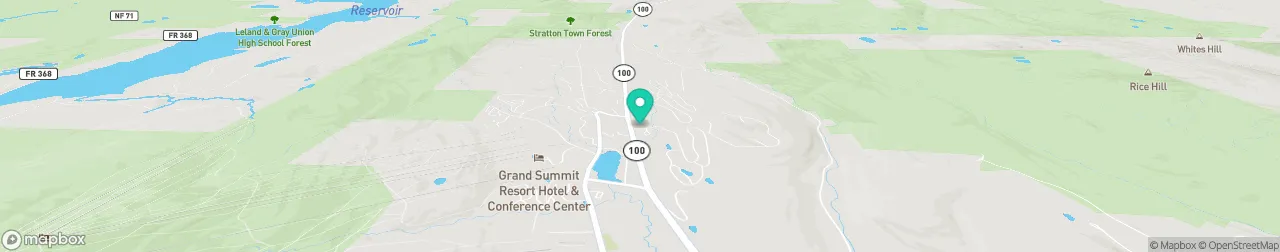 borne de recharge sur la carte