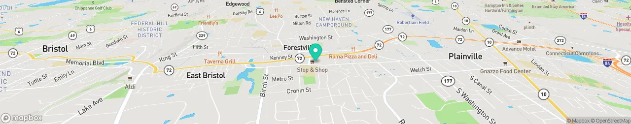 borne de recharge sur la carte