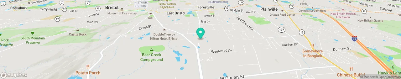 ev charging station on the map