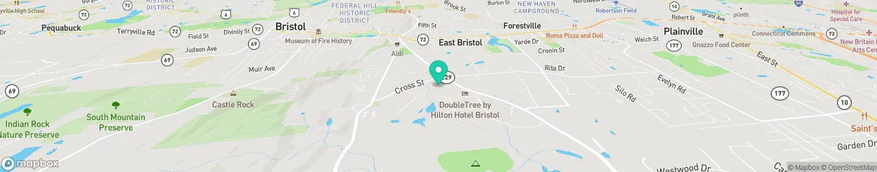 borne de recharge sur la carte