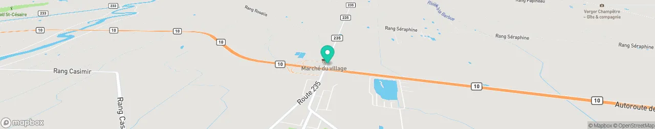 borne de recharge sur la carte