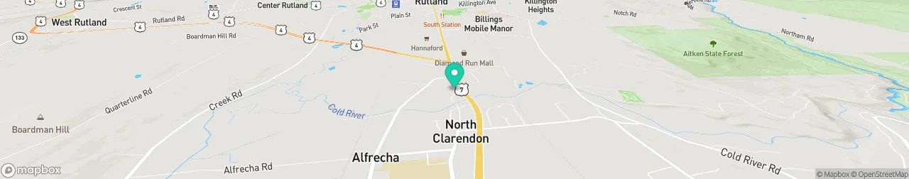 borne de recharge sur la carte