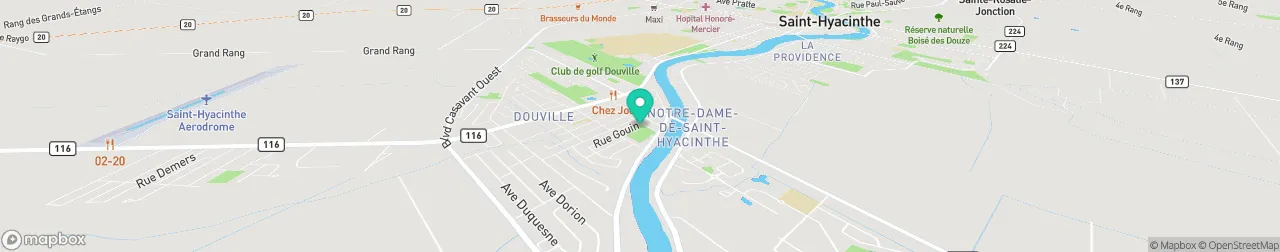 borne de recharge sur la carte