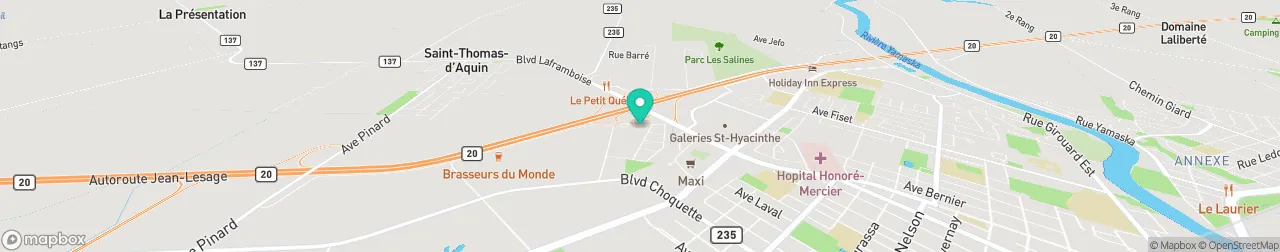 ev charging station on the map