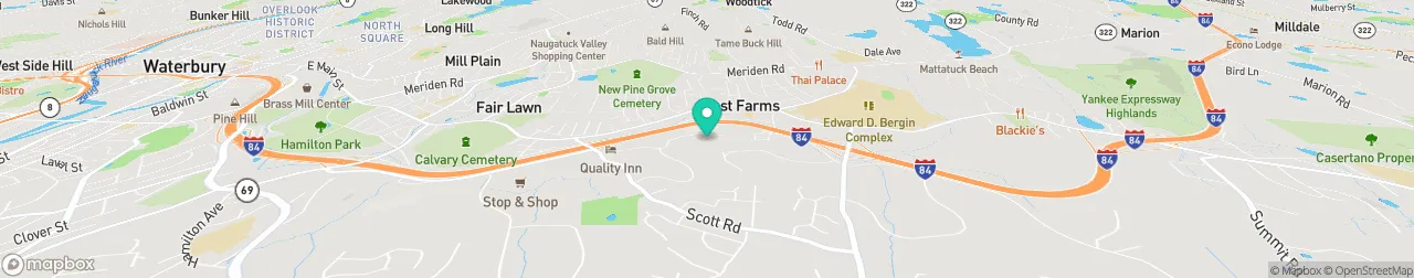 borne de recharge sur la carte