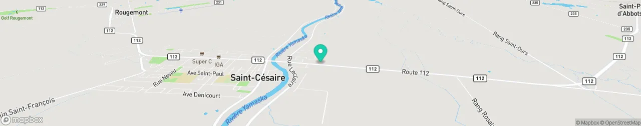 borne de recharge sur la carte