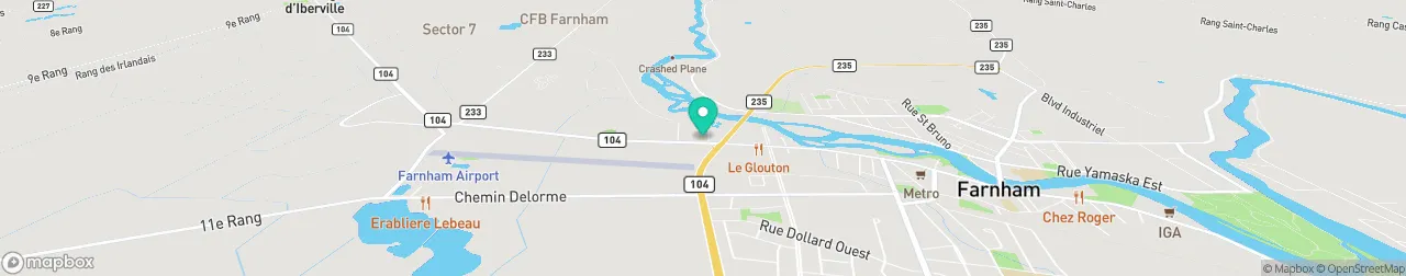 ev charging station on the map