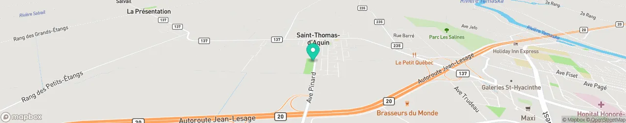 borne de recharge sur la carte