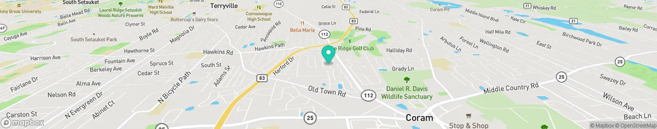 ev charging station on the map