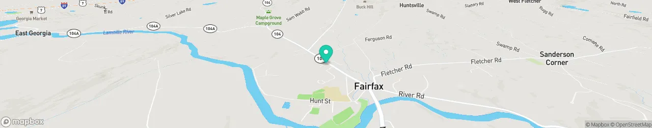 borne de recharge sur la carte