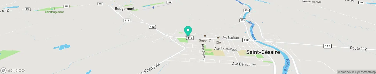 borne de recharge sur la carte