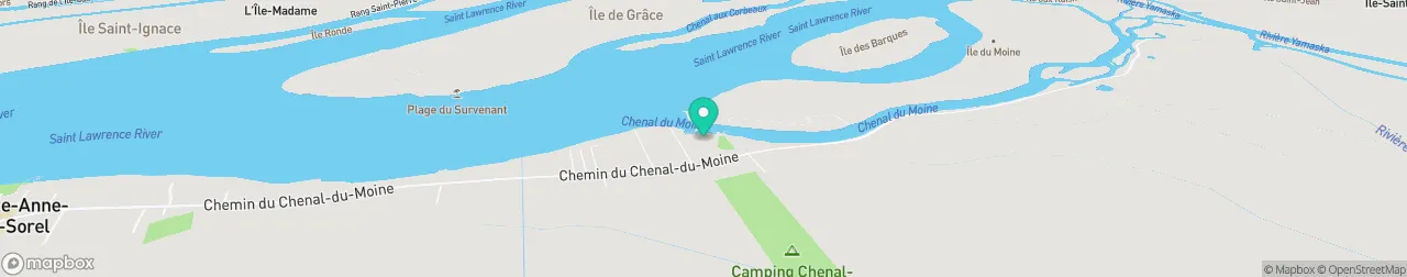 borne de recharge sur la carte