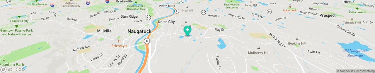 borne de recharge sur la carte