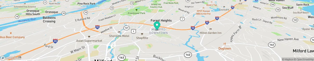 borne de recharge sur la carte