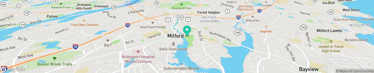 borne de recharge sur la carte