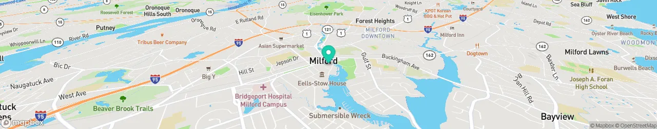 borne de recharge sur la carte