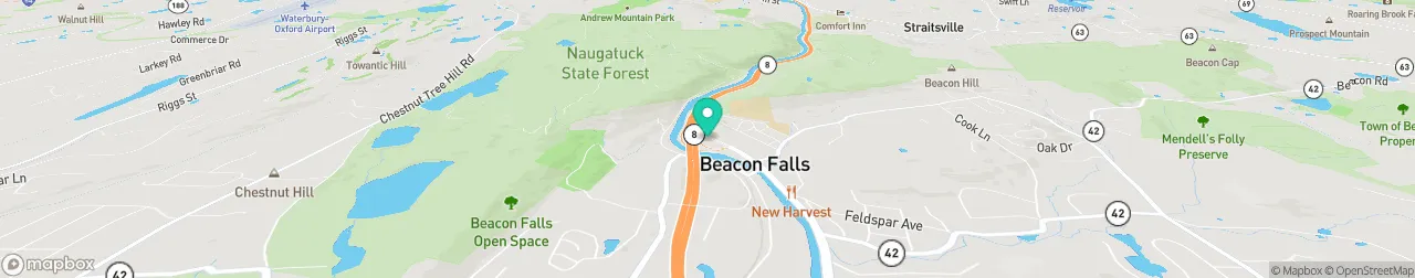 ev charging station on the map