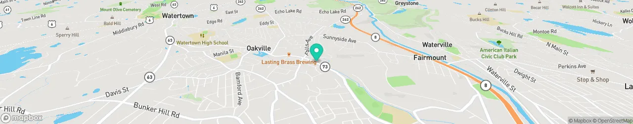 borne de recharge sur la carte