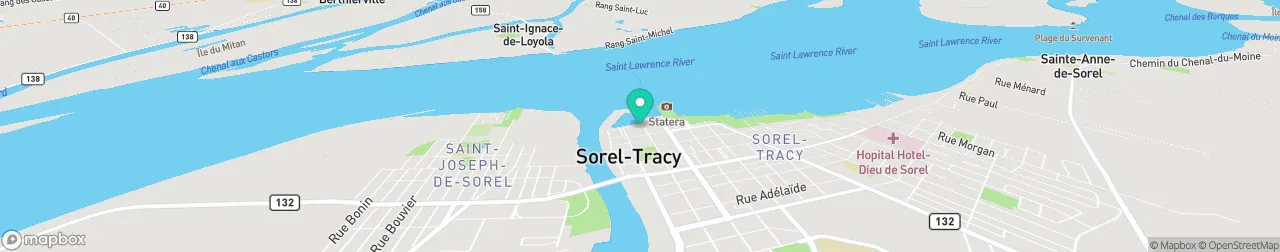 ev charging station on the map