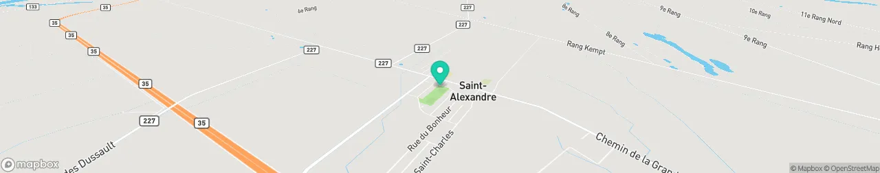 borne de recharge sur la carte