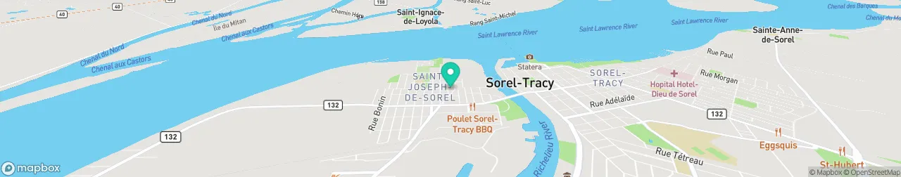 ev charging station on the map