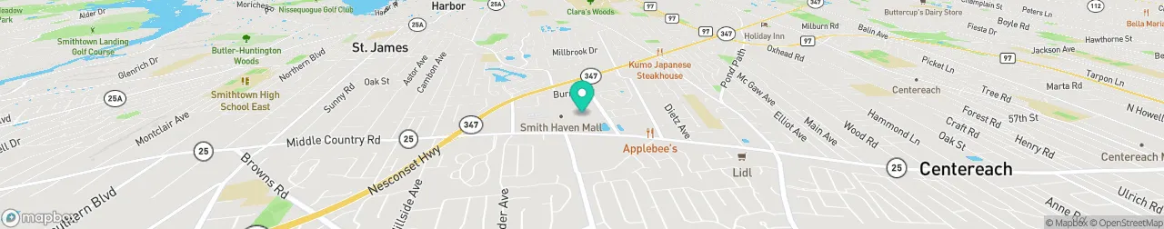 ev charging station on the map