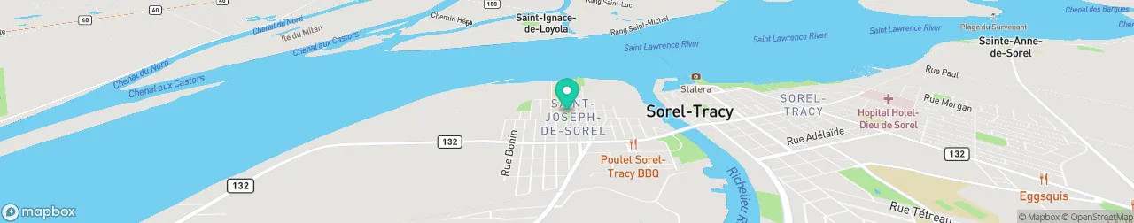 ev charging station on the map