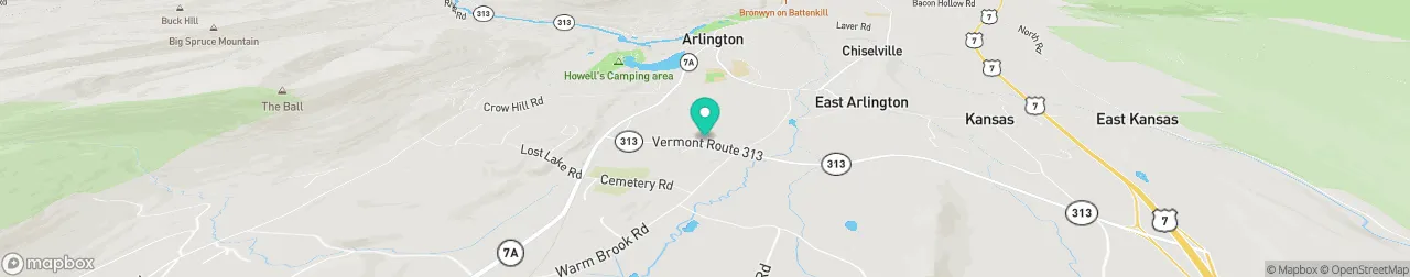 borne de recharge sur la carte