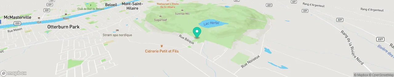 ev charging station on the map