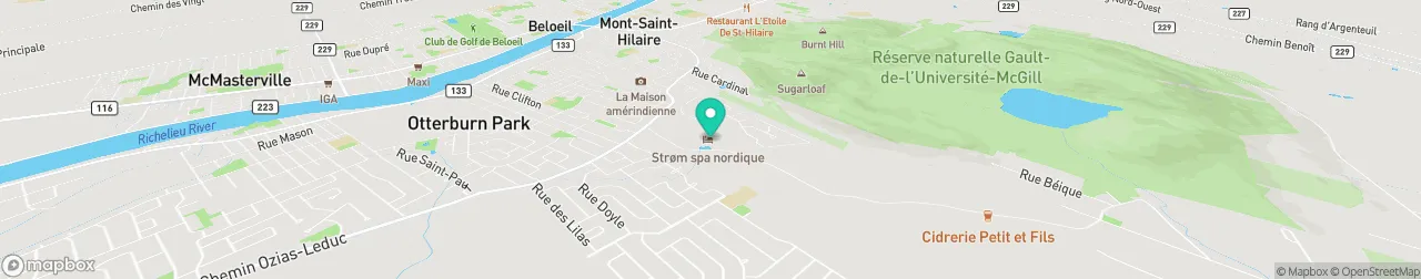 ev charging station on the map