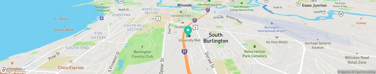 borne de recharge sur la carte