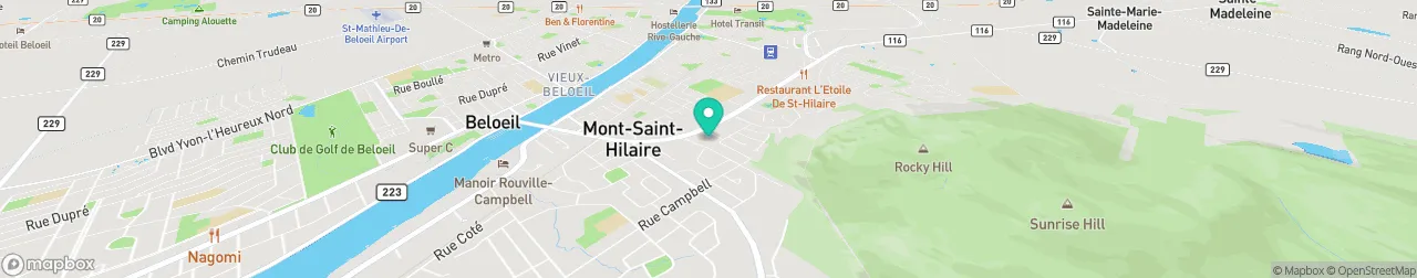 ev charging station on the map