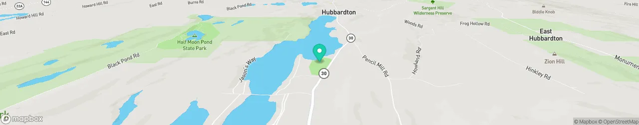 borne de recharge sur la carte