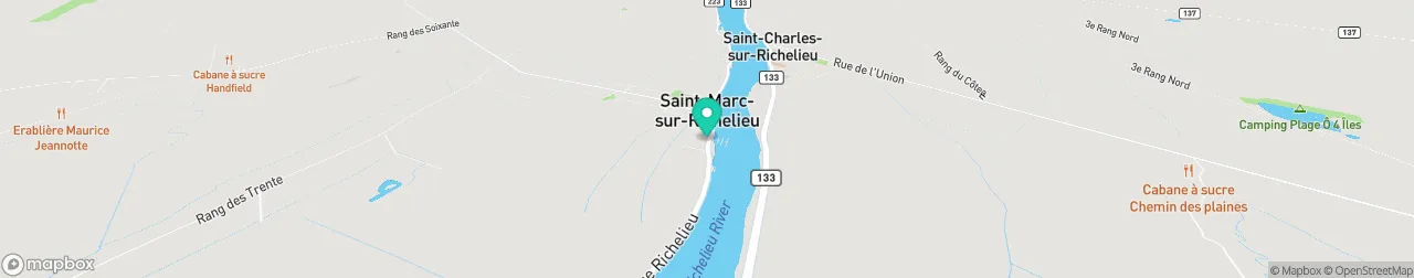 ev charging station on the map