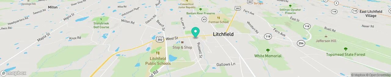 borne de recharge sur la carte